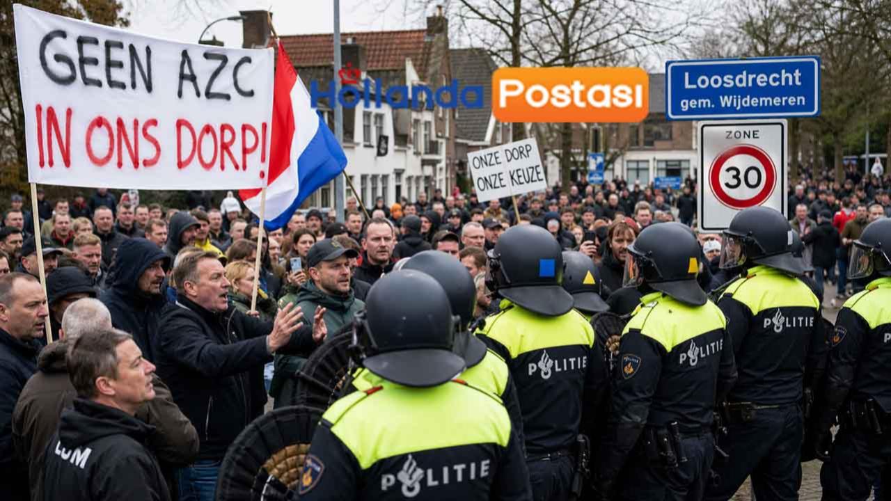 Hollanda’da Sığınmacı Merkezlerine Yönelik Protestolar Büyüyor: Siyasette “Toplumsal Gerilim Artabilir” Endişesi