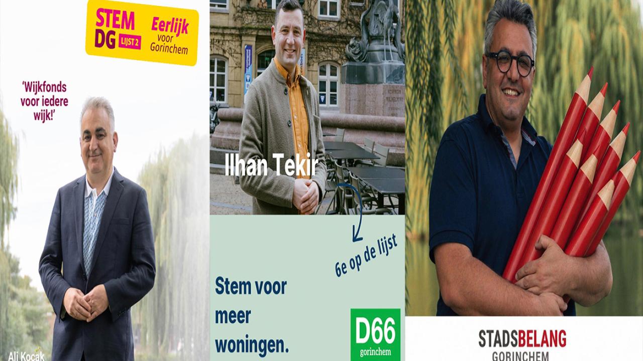 Hollanda'da Türk Toplumu Arasında Yerel Seçimler Konusunda Sert Rüzgarların Estiği Gorinchem Kentinde Yapılan Seçimlerde Sonuçlar Açıklandı