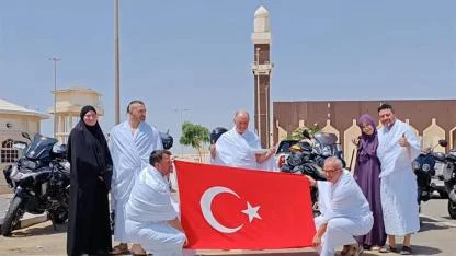 Hollanda’dan Motosikletle Yola Çıkan T-Bikers Ekibi Kutsal Topraklara Ulaştı