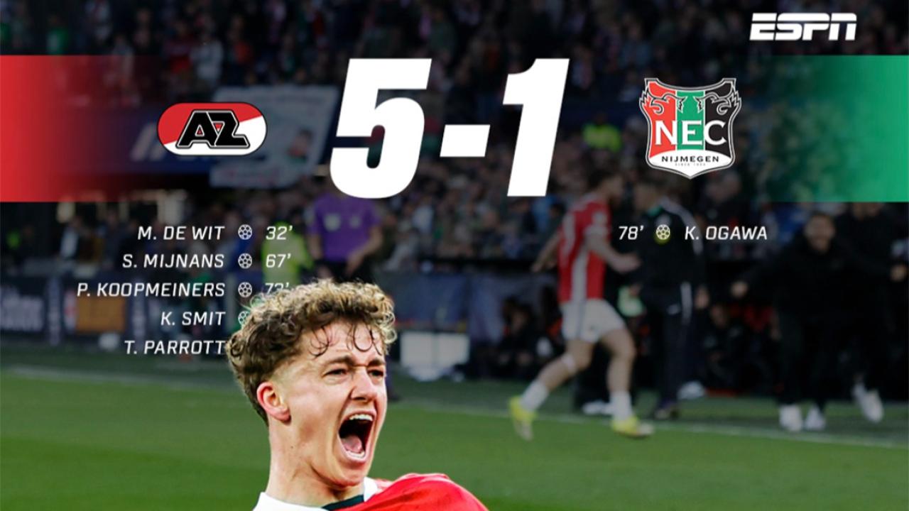 AZ Alkmaar'ın 13 Yıllık Kupa Hasreti Sona Erdi