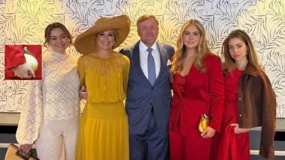 Hollanda Prenseslerinin Lübnanlı Tasarımcının Çantalarını Tercih Etmesi Dikkat Çekti