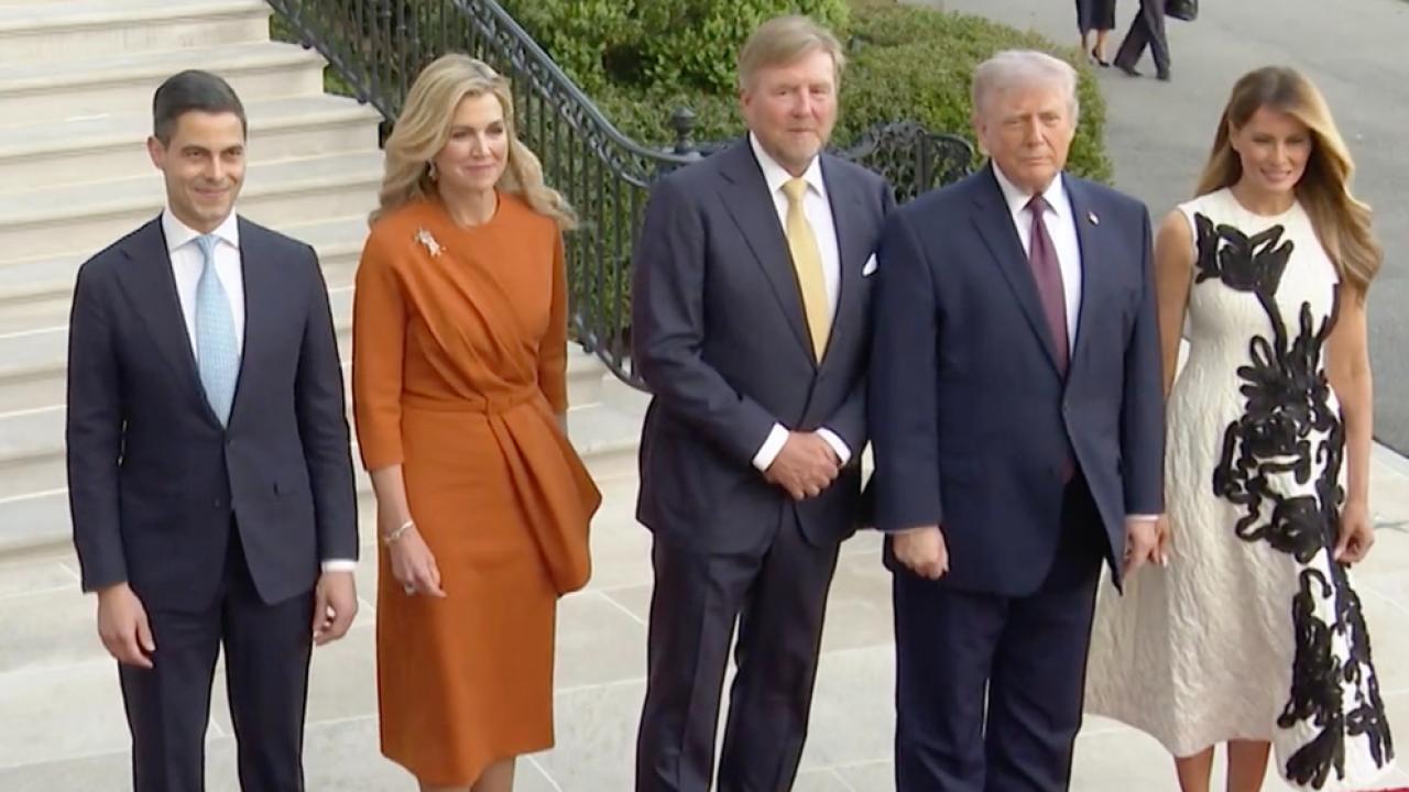 Willem-Alexander, Máxima ve Rob Jetten Beyaz Saray’da Donald Trump İle Görüştü