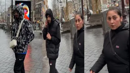 Başkent Amsterdam’da Üç Yankesicinin Görüntüleri Kayıt Altına Alındı