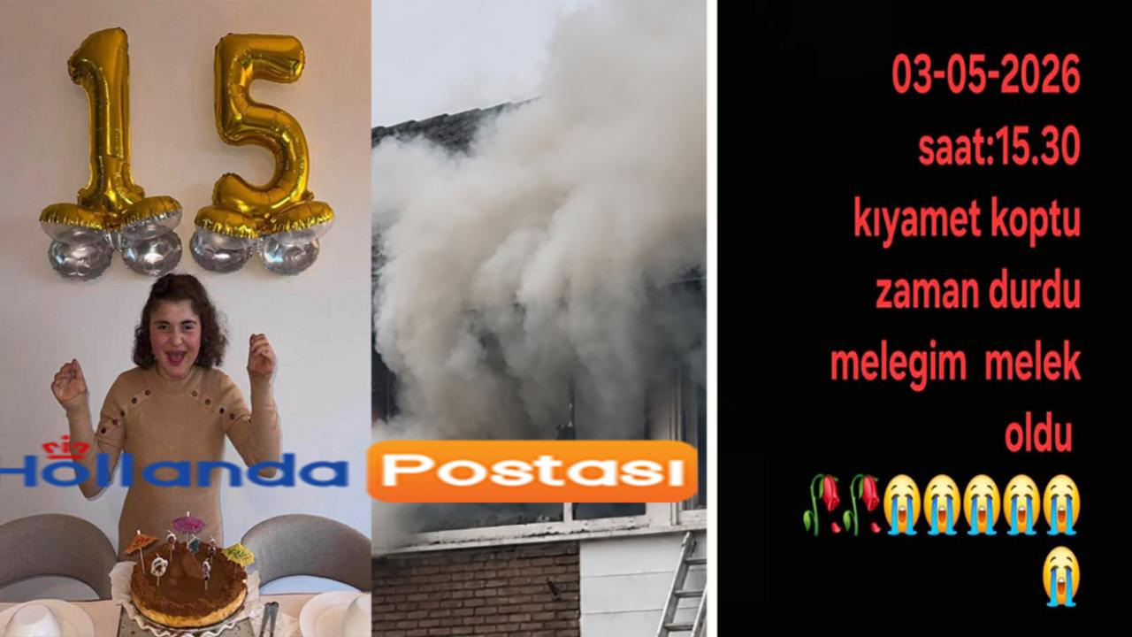 Hollanda'daki Ev Yangınında Otizmli Türk Kızı 15 Yaşındaki Aysima Tirsi Hayatını Kaybetti