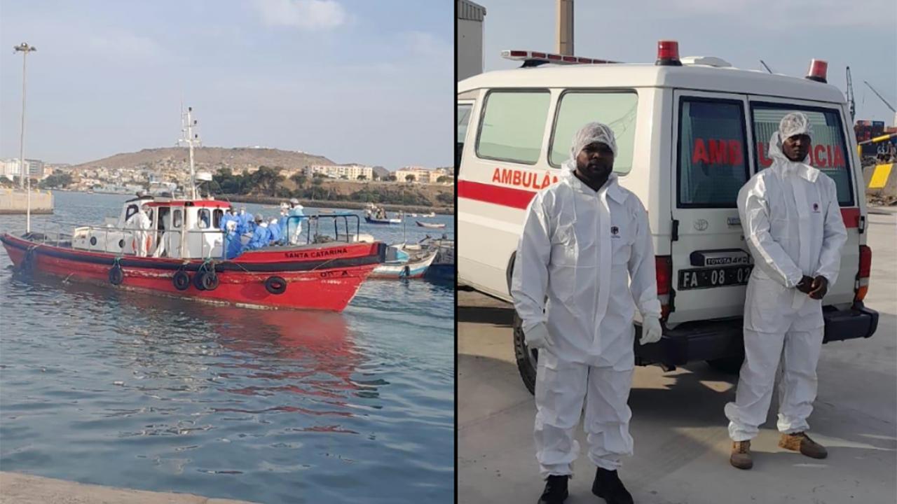 Üç gemi yolcusu acil tahliye edilerek Hollanda’ya getiriliyor